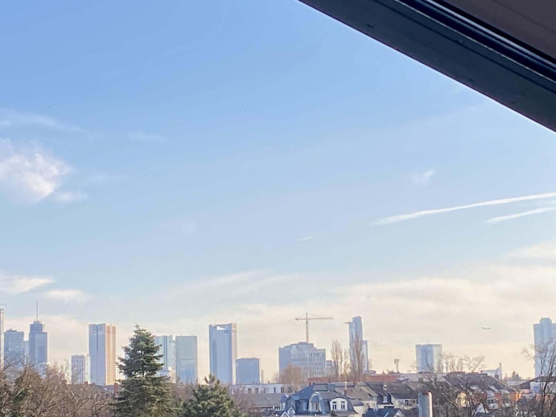 Schoenes Erwachen Im Frankfurter Penthouse Frankfurt am Main Exterior foto