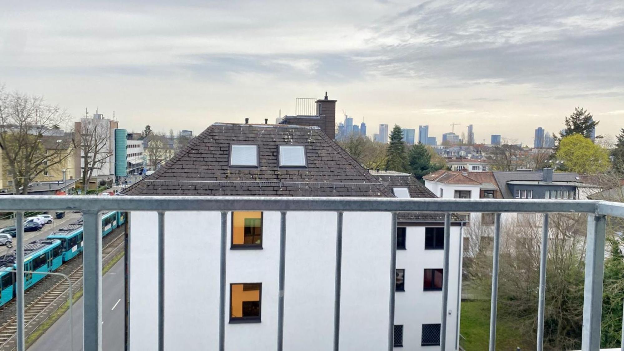 Schoenes Erwachen Im Frankfurter Penthouse Frankfurt am Main Exterior foto